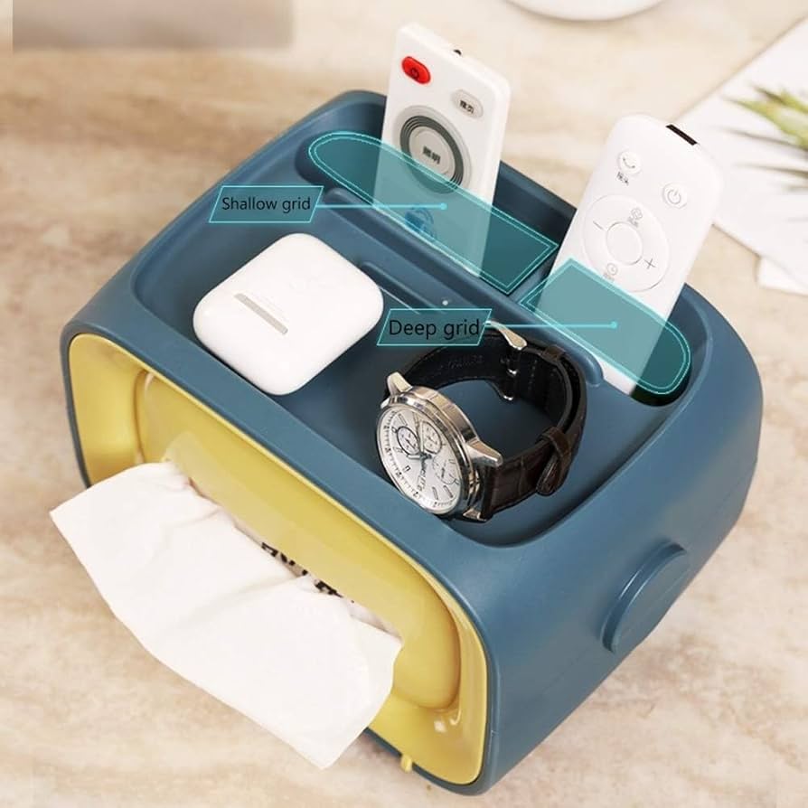 TV Shaped Tissue Holder, Living Room Tissue Box Holder, Tissue Box With Mobile Holder TV Shaped Tissue Holder, Living Room Tissue Box Holder, Tissue Box With Mobile Holder